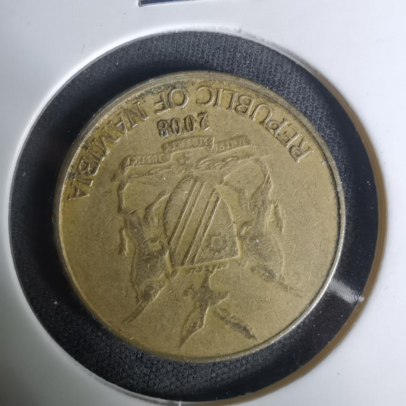 沼泽如烟--第1004场 纳米比亚2008年一元