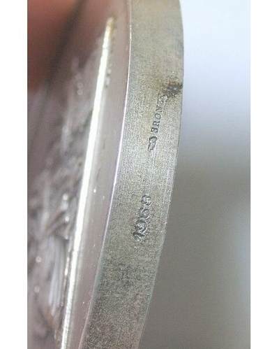 【艺术】法国艺术大章 女神玛丽安娜坐像高浮雕精制超大镀银章 60MM 100克 【艺术】法国艺术大章 女神玛丽安娜坐像高浮雕精制超大镀银章 60MM 100克