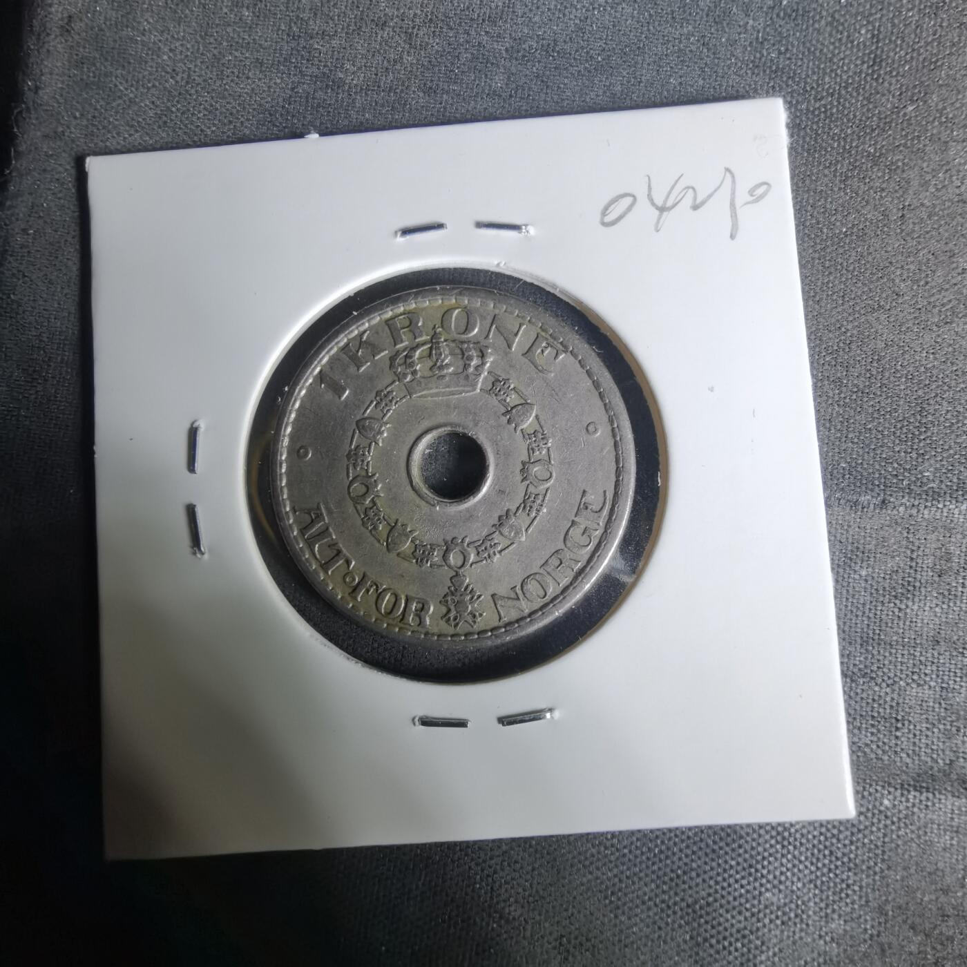 沼泽如烟--第1004场 挪威1951年1克朗