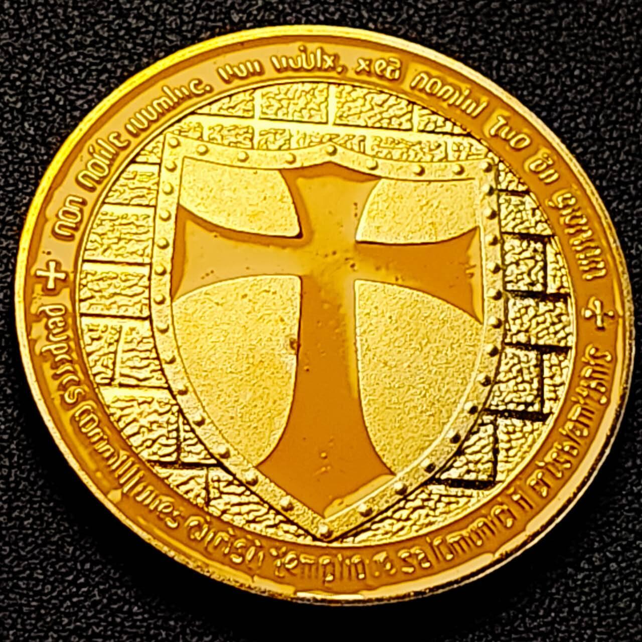 泉币菌-第200场- 新年快乐 新年第8场 本场拍品多 请提前出价（正月十五统一发货） 纪念章 马剑骑士纪念币 40×3mm