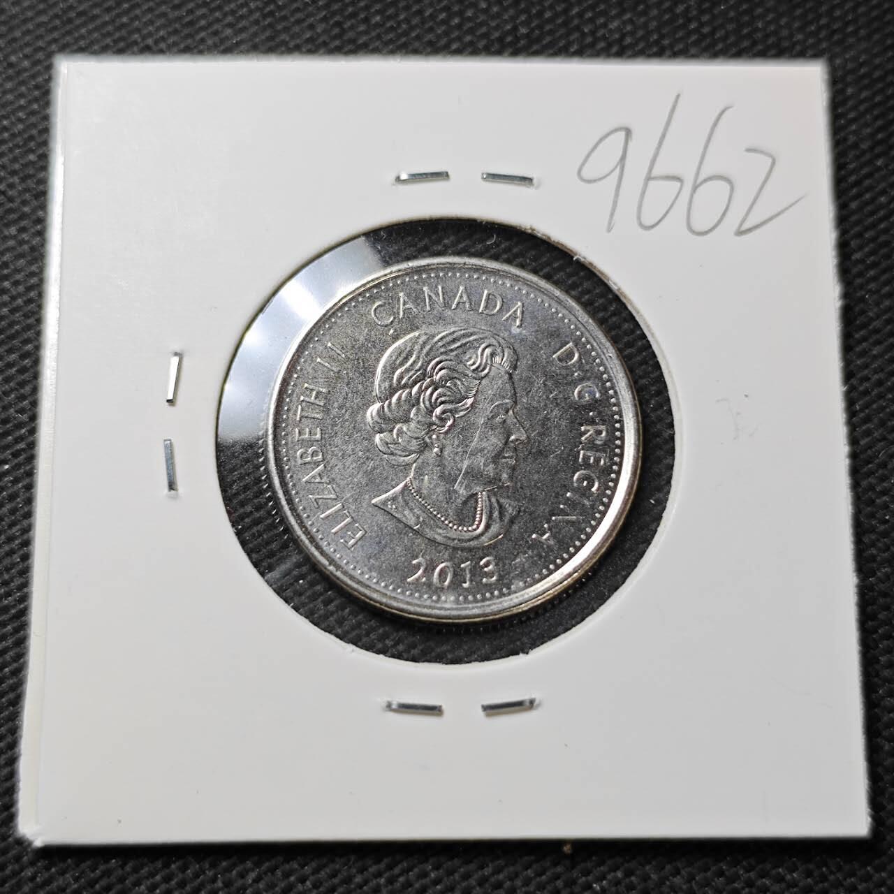 KK钱币收藏小铺  第396期  2月预留时间 周末发货  加拿大25分纪念币