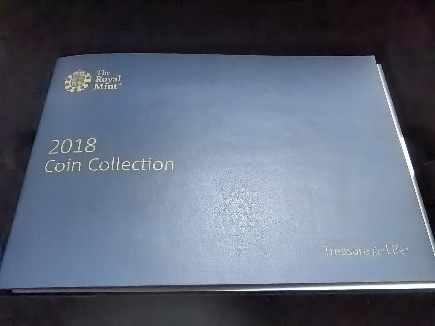 长老汇马年精选第五场拍卖 2018英国14枚精制币豪华套装，盒证全，实木盒，5000套