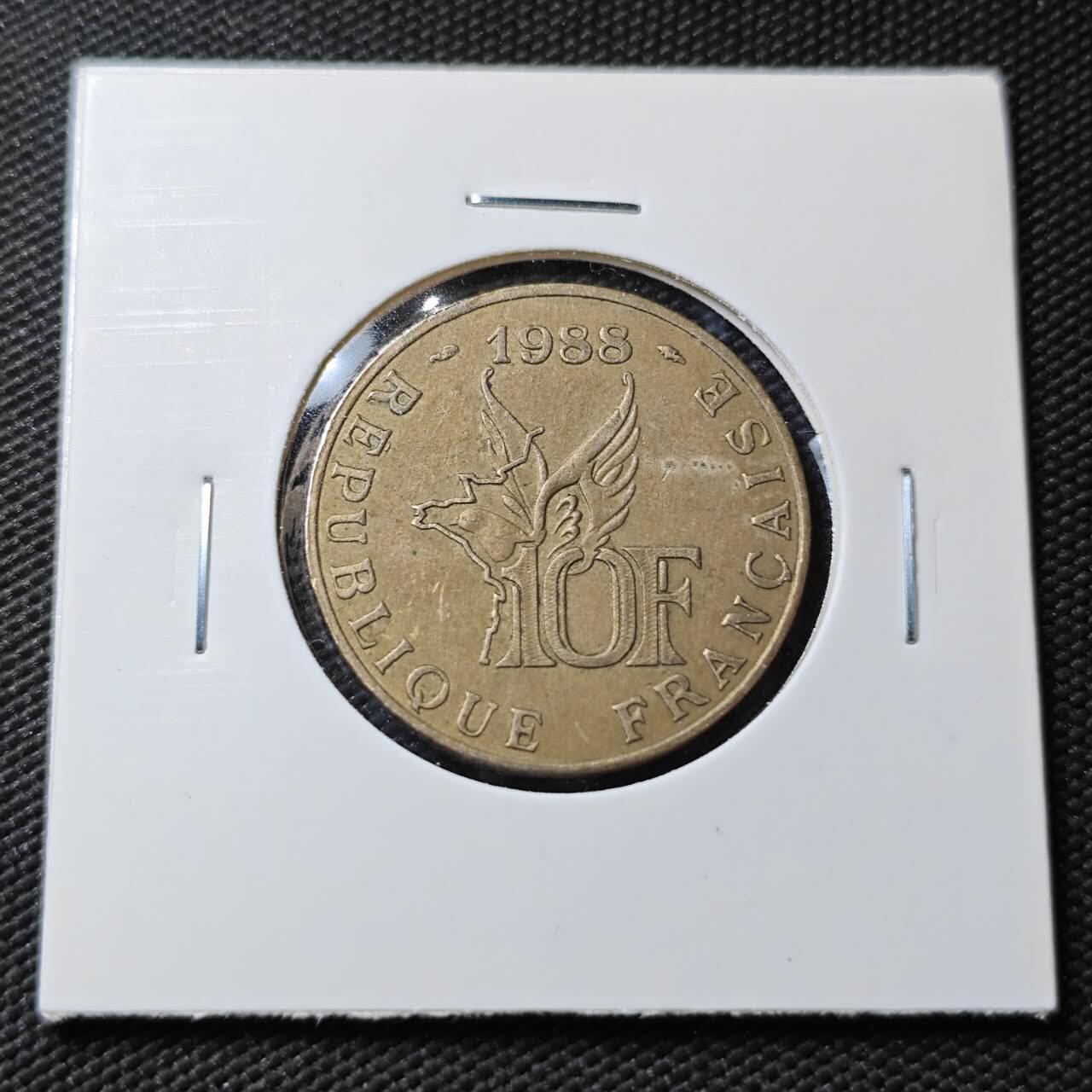 KK钱币收藏小铺  第396期  2月预留时间 周末发货  法国10法郎纪念币