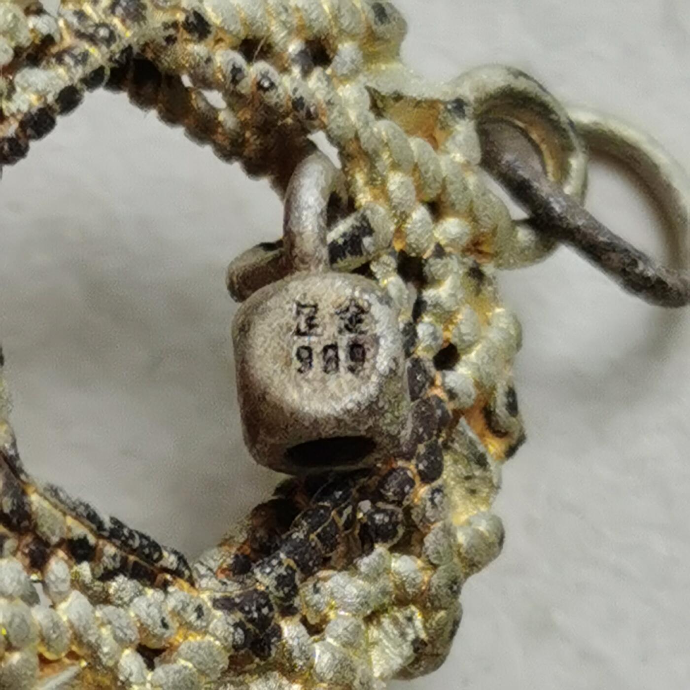 新年特惠专场 清代鎏金铃铛和鎏金银吊坠