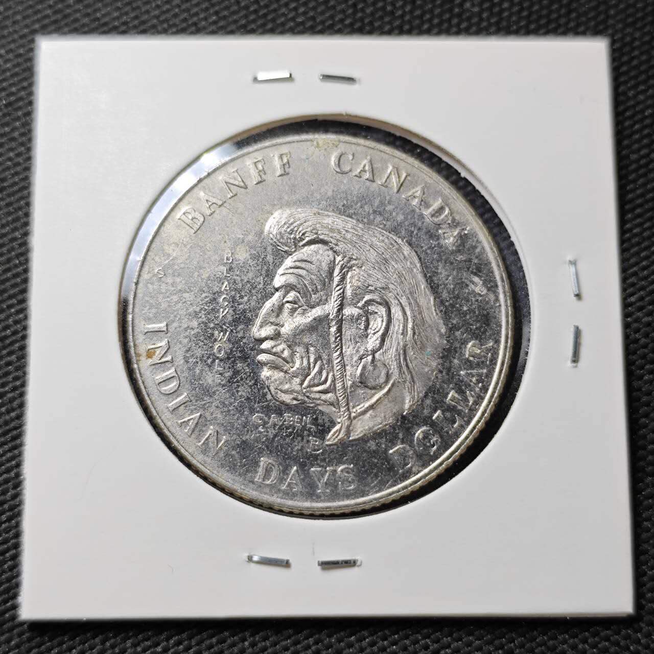 KK钱币收藏小铺  第396期  2月预留时间 周末发货  加拿大1元代币