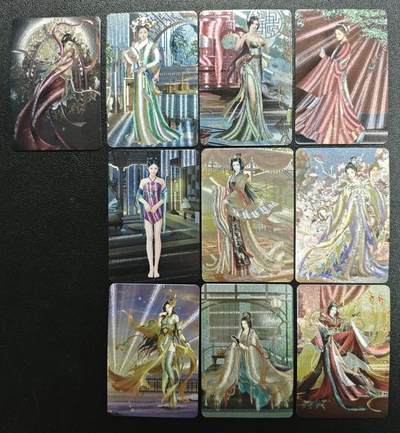 天玑星卡拍第173期《2.26周四截拍》持续收拍收评中 满赠卡需备注 - 宁缺卡牌 飞天+历代皇后 粗闪 十张