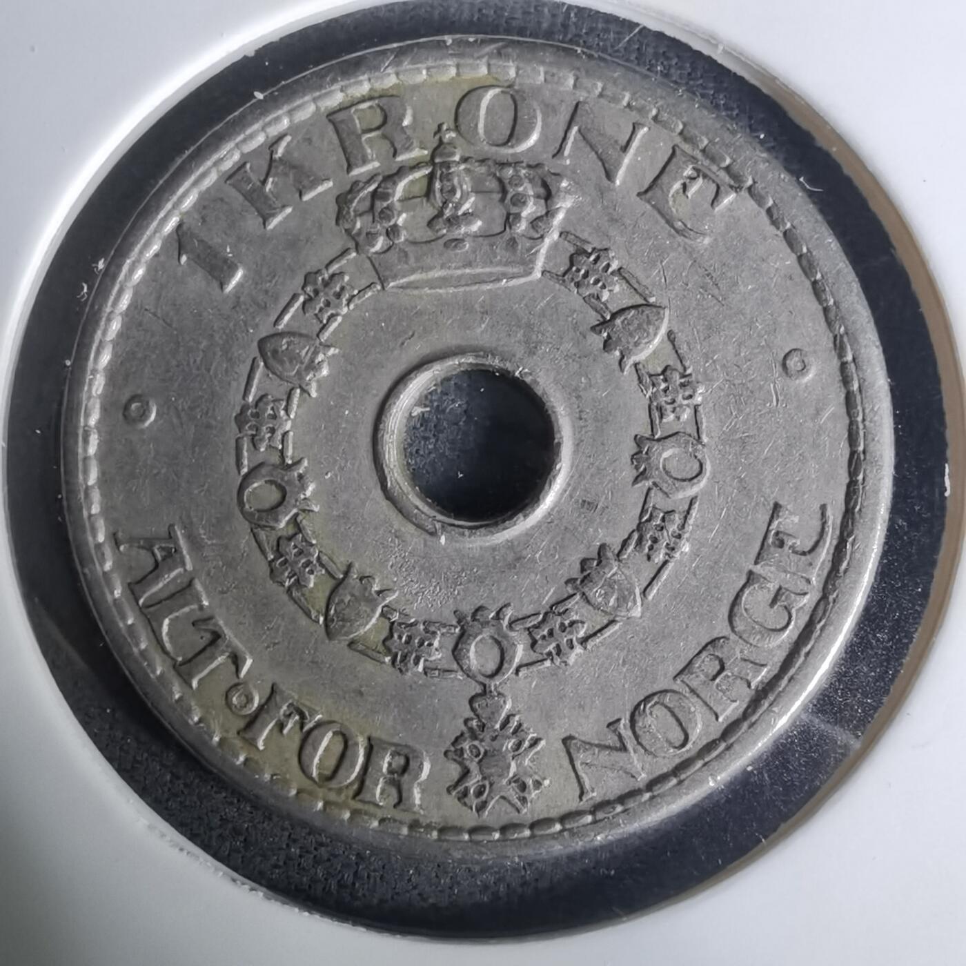 沼泽如烟--第1004场 挪威1951年1克朗