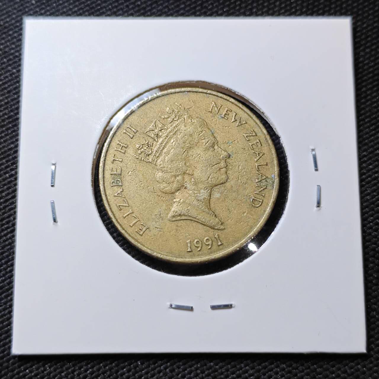 KK钱币收藏小铺  第396期  2月预留时间 周末发货  新西兰2元