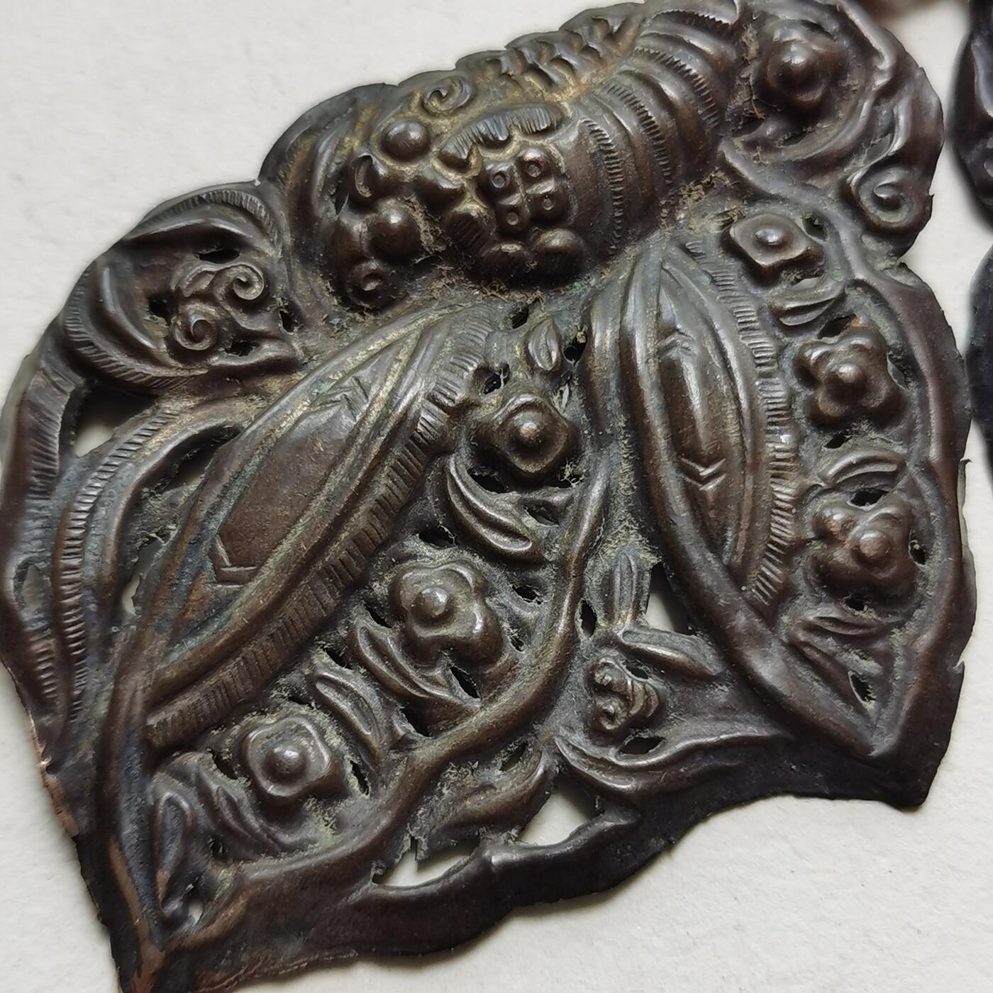 新年特惠专场 清代叶子精美花纹