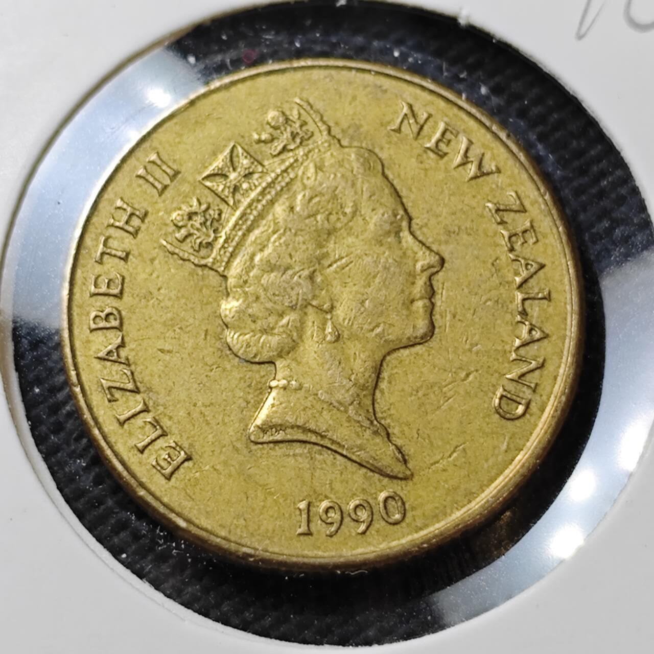 KK钱币收藏小铺  第396期  2月预留时间 周末发货  新西兰1元