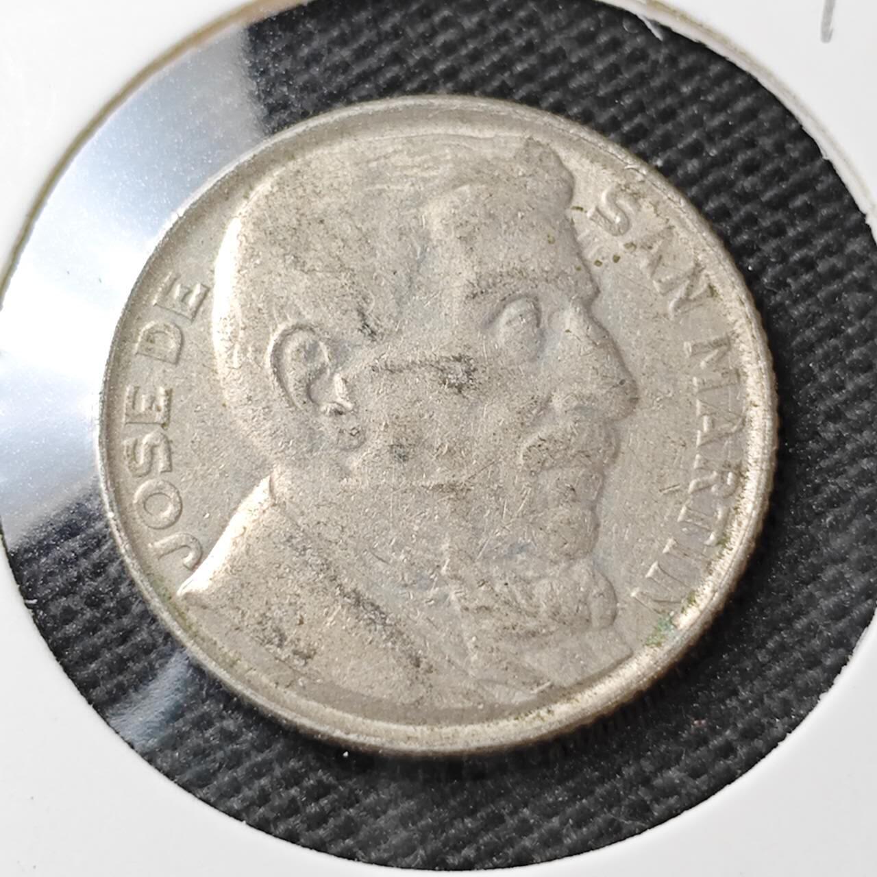 KK钱币收藏小铺  第396期  2月预留时间 周末发货  阿根廷20分纪念币