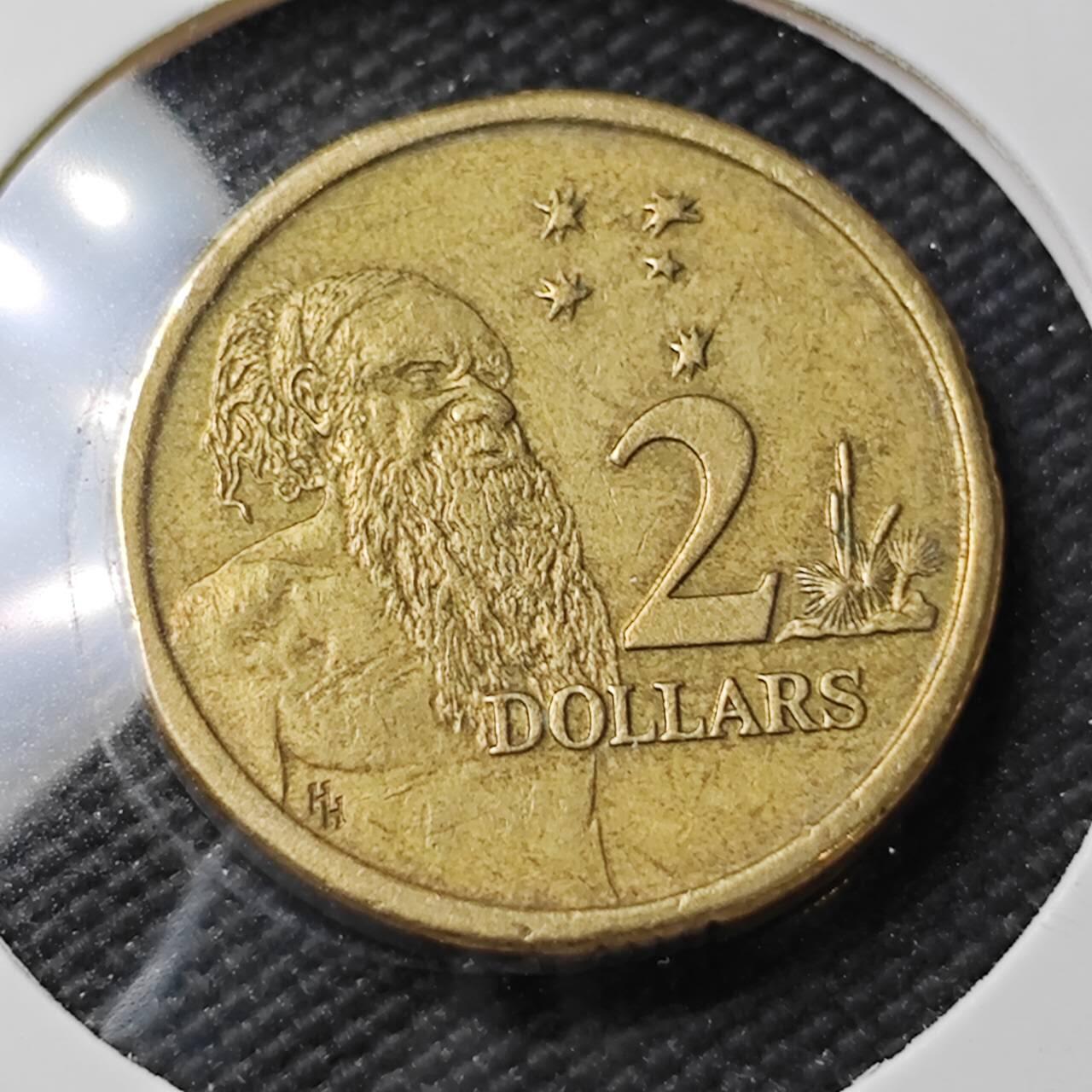 KK钱币收藏小铺  第396期  2月预留时间 周末发货  澳大利亚2元