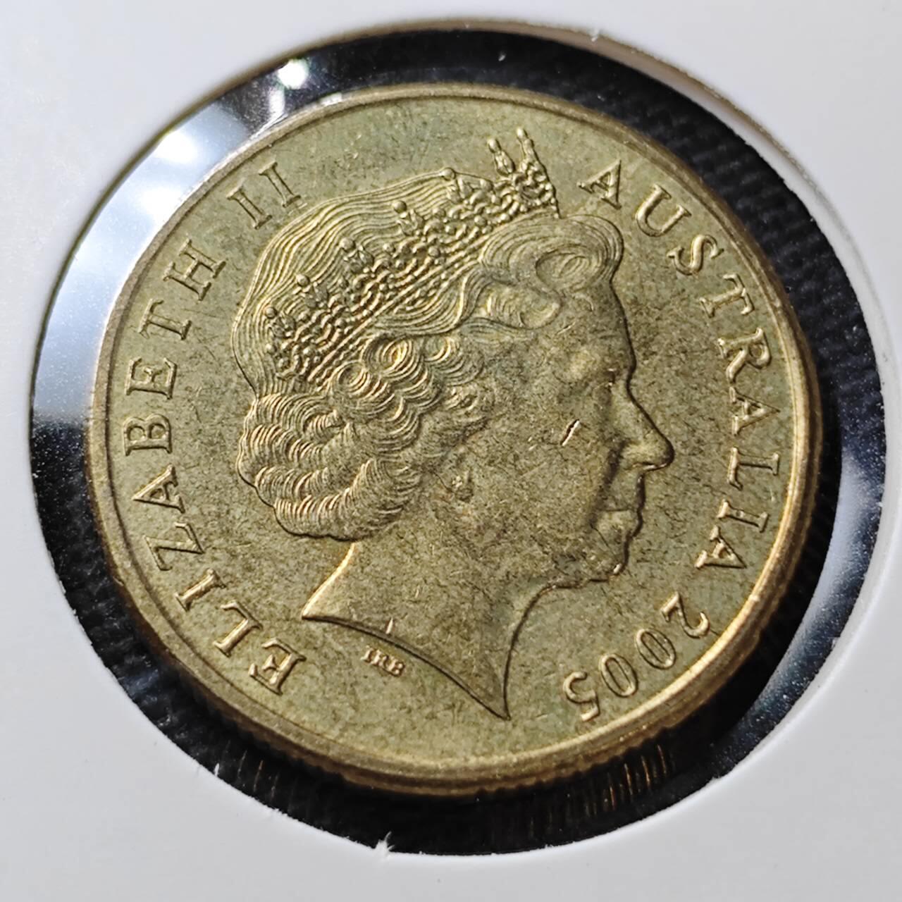 KK钱币收藏小铺  第396期  2月预留时间 周末发货  澳大利亚1元纪念币