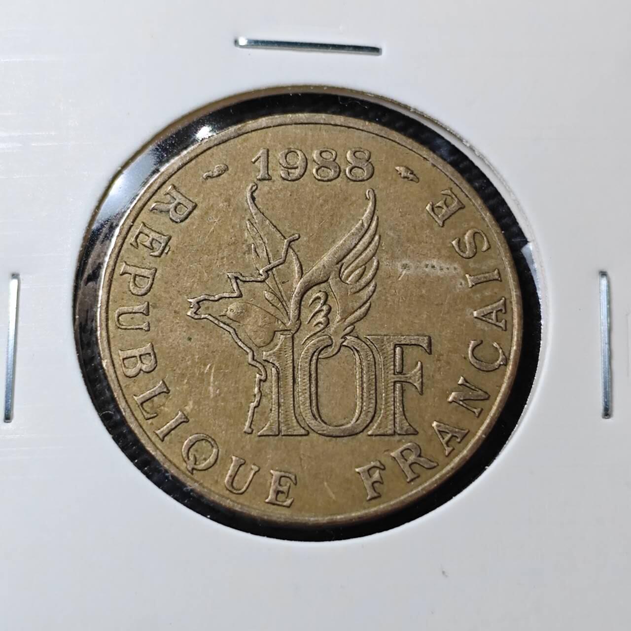 KK钱币收藏小铺  第396期  2月预留时间 周末发货  法国10法郎纪念币