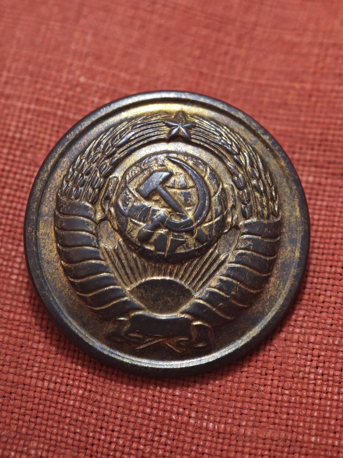 橙子收藏第四期 跨越时代的俄罗斯制服纽扣（帝国双头鹰+苏联国徽）