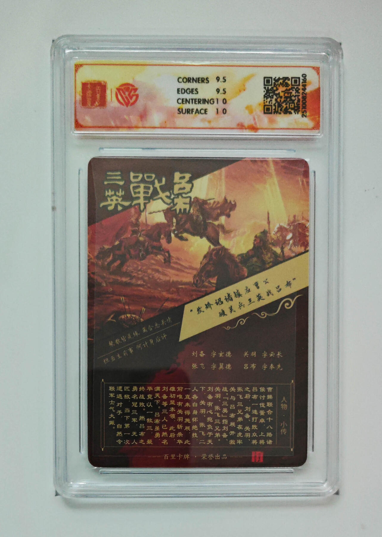 喜灰玩卡拍卖第五期，接拍品0佣金，欢迎送拍，释放现金流，让自己有资金可以购买更多喜欢的卡牌，让别的卡友能淘到更多心仪的卡牌 苍之飞鸿三英战吕布（1）