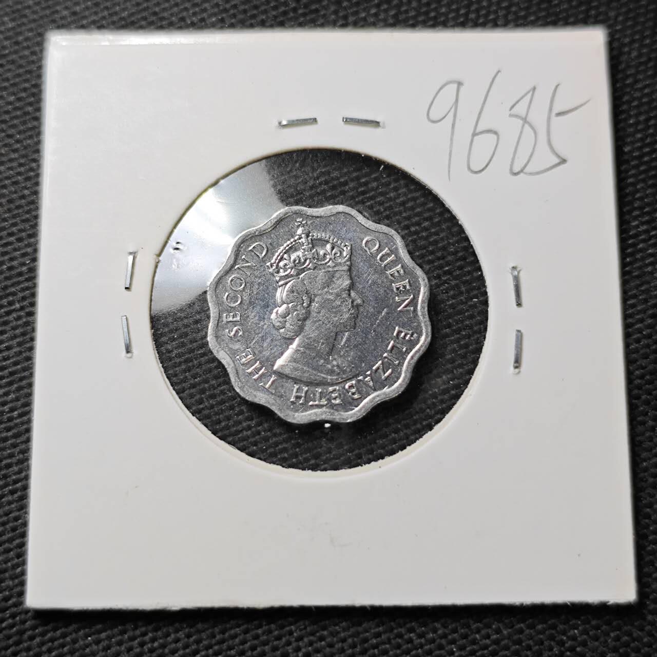 KK钱币收藏小铺  第396期  2月预留时间 周末发货  伯利兹1分