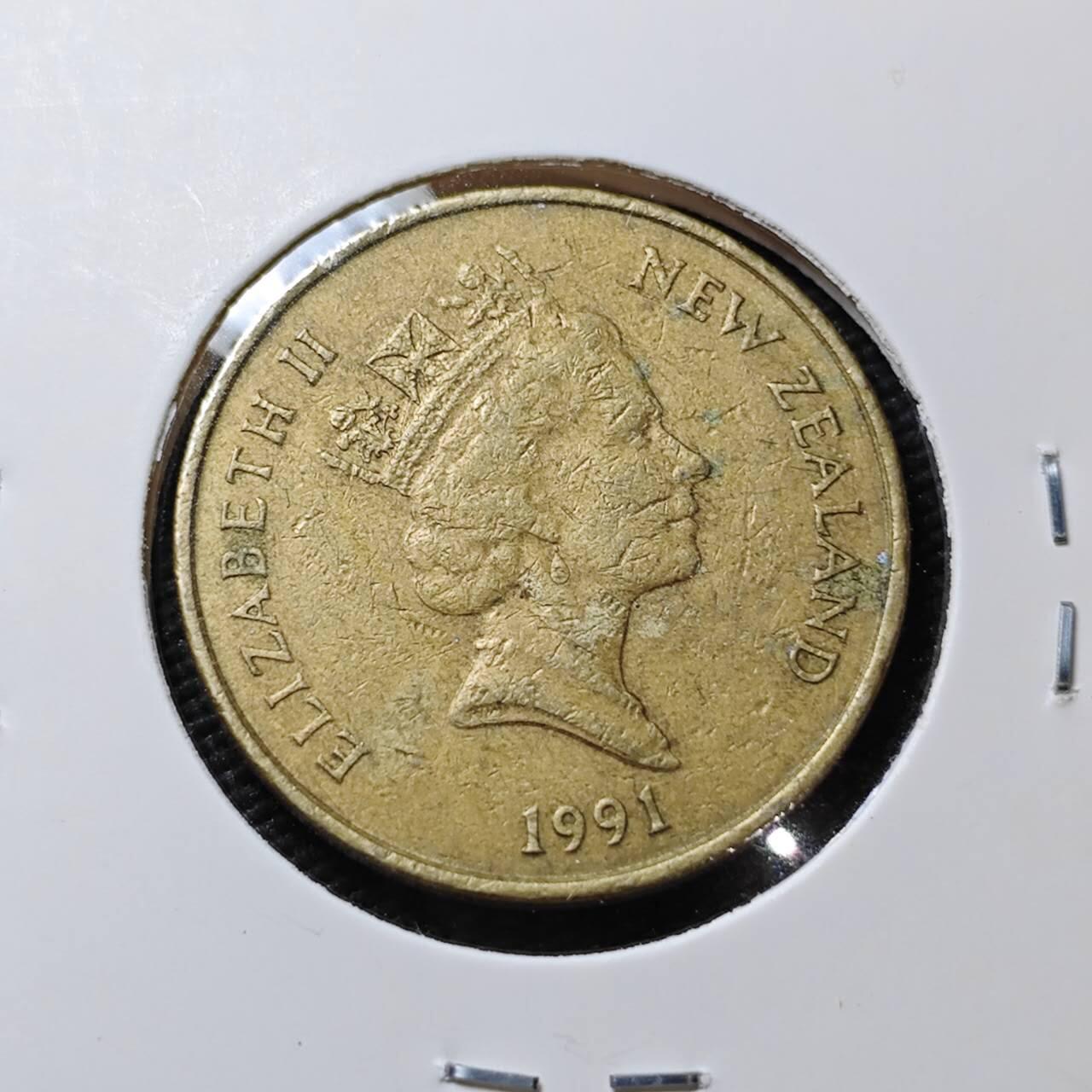 KK钱币收藏小铺  第396期  2月预留时间 周末发货  新西兰2元