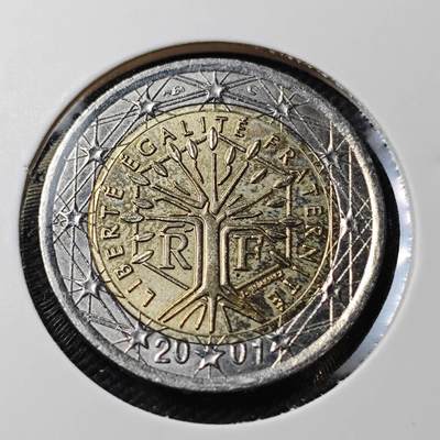 KK钱币收藏小铺  第396期  2月预留时间 周末发货 -  法国2欧元