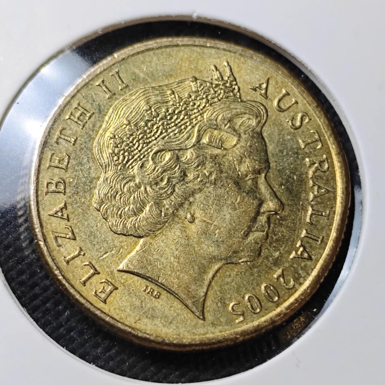 KK钱币收藏小铺  第396期  2月预留时间 周末发货 澳大利亚1元纪念币 