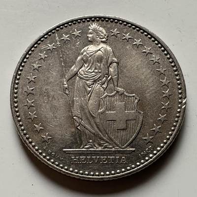 🌹外币初藏🌹🐯2026年第21场 正月十五正常发货 - 瑞士1994年2法郎