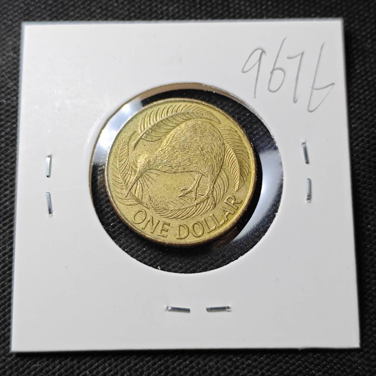 KK钱币收藏小铺  第396期  2月预留时间 周末发货  新西兰1元