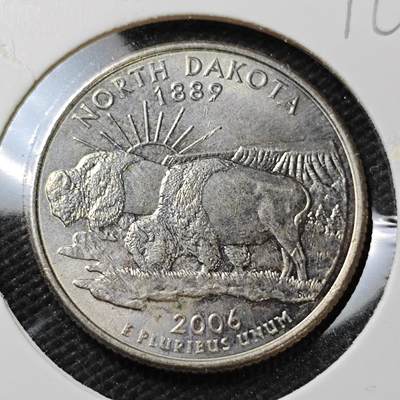 KK钱币收藏小铺  第396期  2月预留时间 周末发货 - 美国25分纪念币 