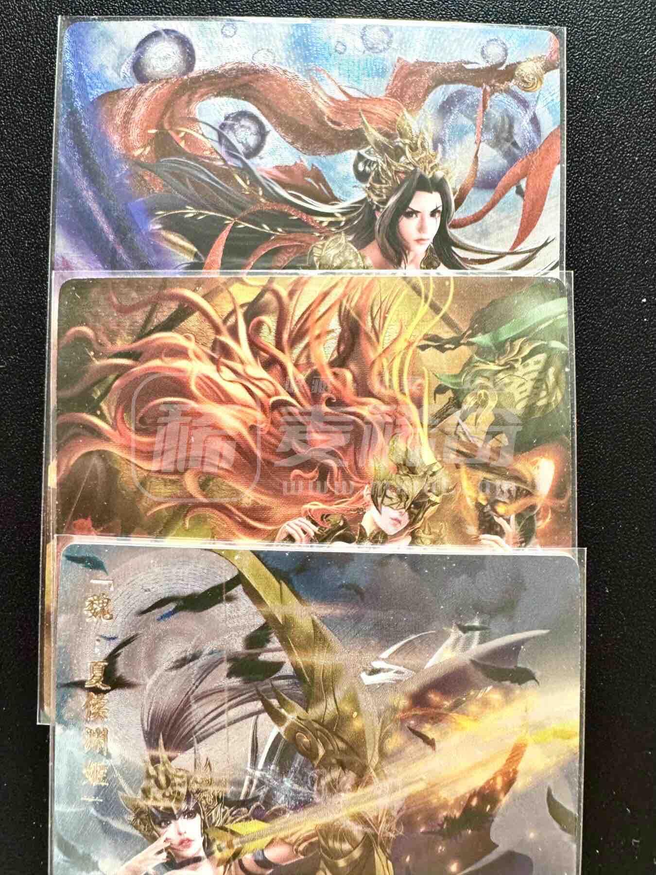 NO.25.5 好又多妹卡大赏，新店点关注不迷路！每周一站式配齐，方便凑单！（周6晚9点截拍，卖家送拍0抽成！） 卡玩帕克 魂姬三国 第5弹 粗闪3张