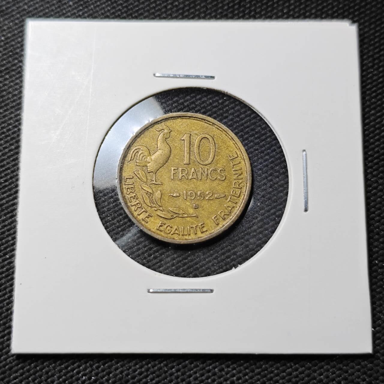 KK钱币收藏小铺  第396期  2月预留时间 周末发货  法国10法郎