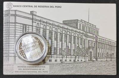 甄臻铺-世界币章拍卖（第52期），甄品场拍品征集中，送拍享返佣金等优惠多多 - 秘鲁共和国独立，议会，海军200周年PROOF银币，带造币厂原包装，精致漂亮。（1）