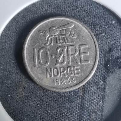 沼泽如烟--第1004场 - 挪威1964年10欧尔