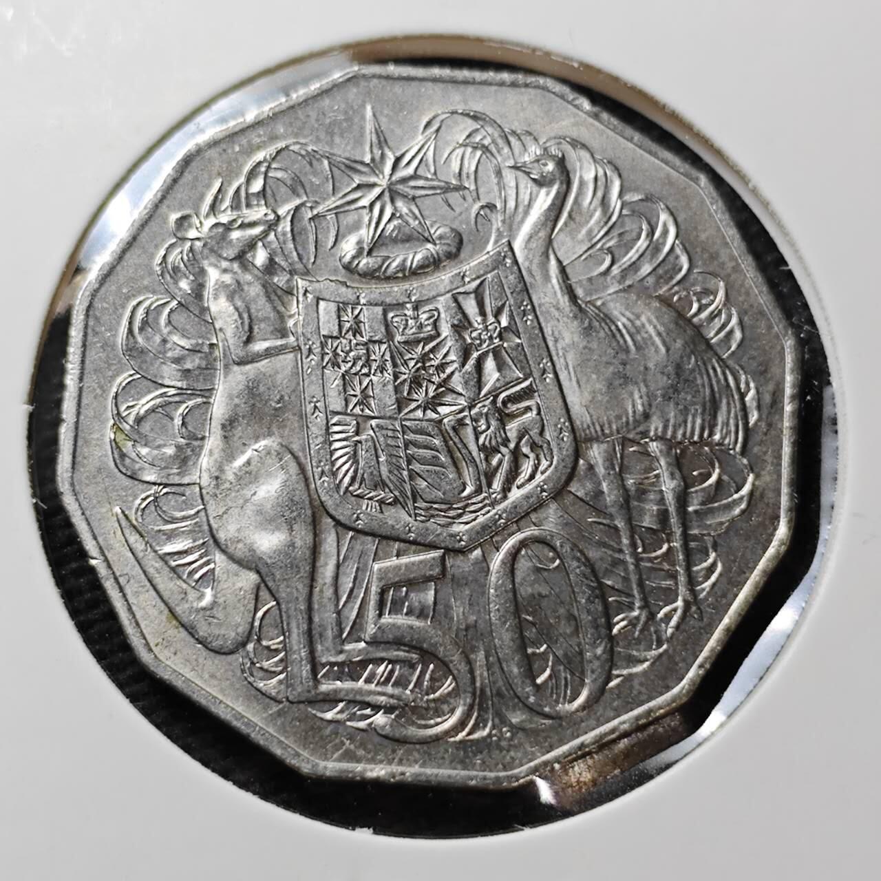 KK钱币收藏小铺  第396期  2月预留时间 周末发货  1996澳大利亚50便士