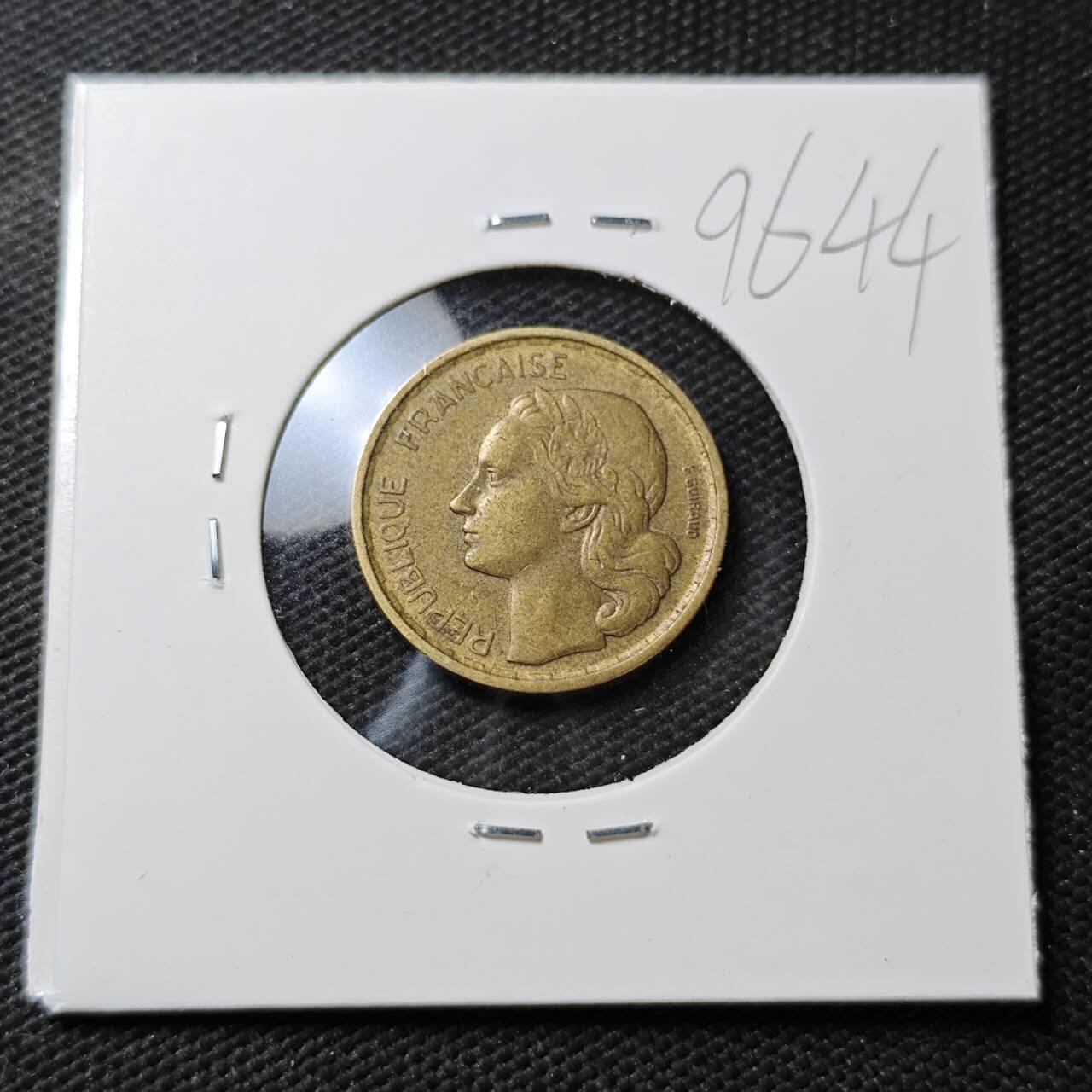 KK钱币收藏小铺  第396期  2月预留时间 周末发货  法国10法郎铜币