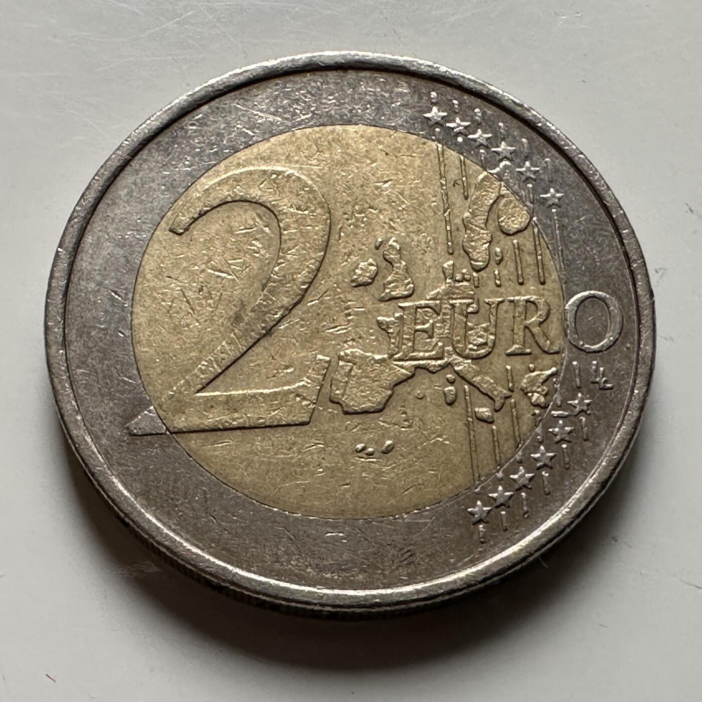 🌹外币初藏🌹🐯2026年第21场 正月十五正常发货 德国2002年2欧元