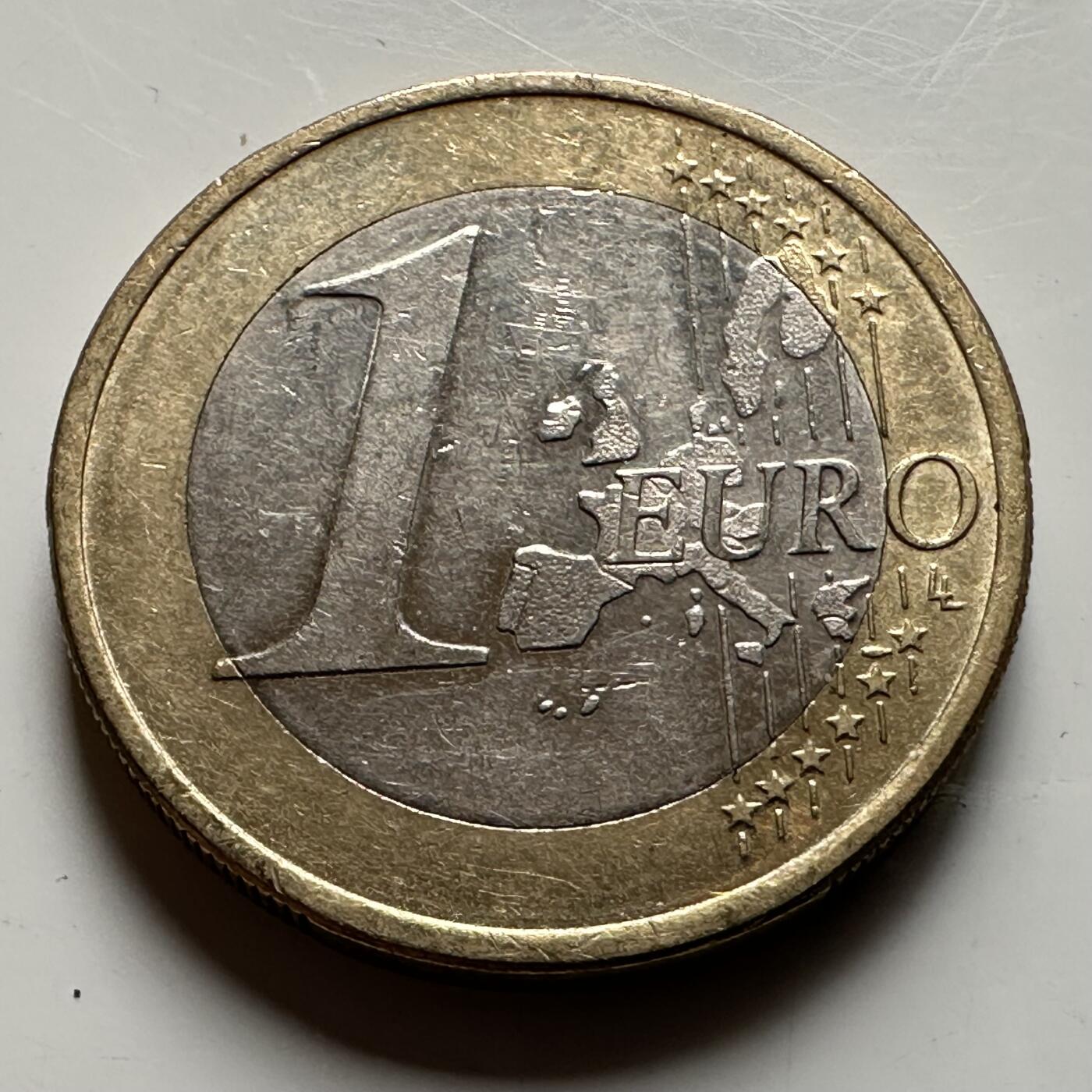 🌹外币初藏🌹🐯2026年第21场 正月十五正常发货 德国2002年一欧元