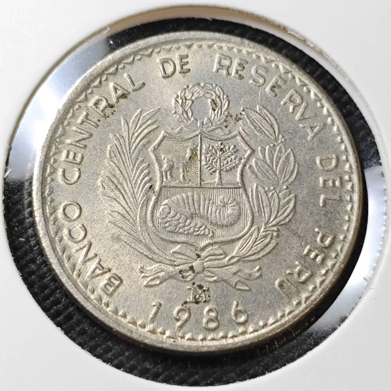 KK钱币收藏小铺  第396期  2月预留时间 周末发货  秘鲁1索尔