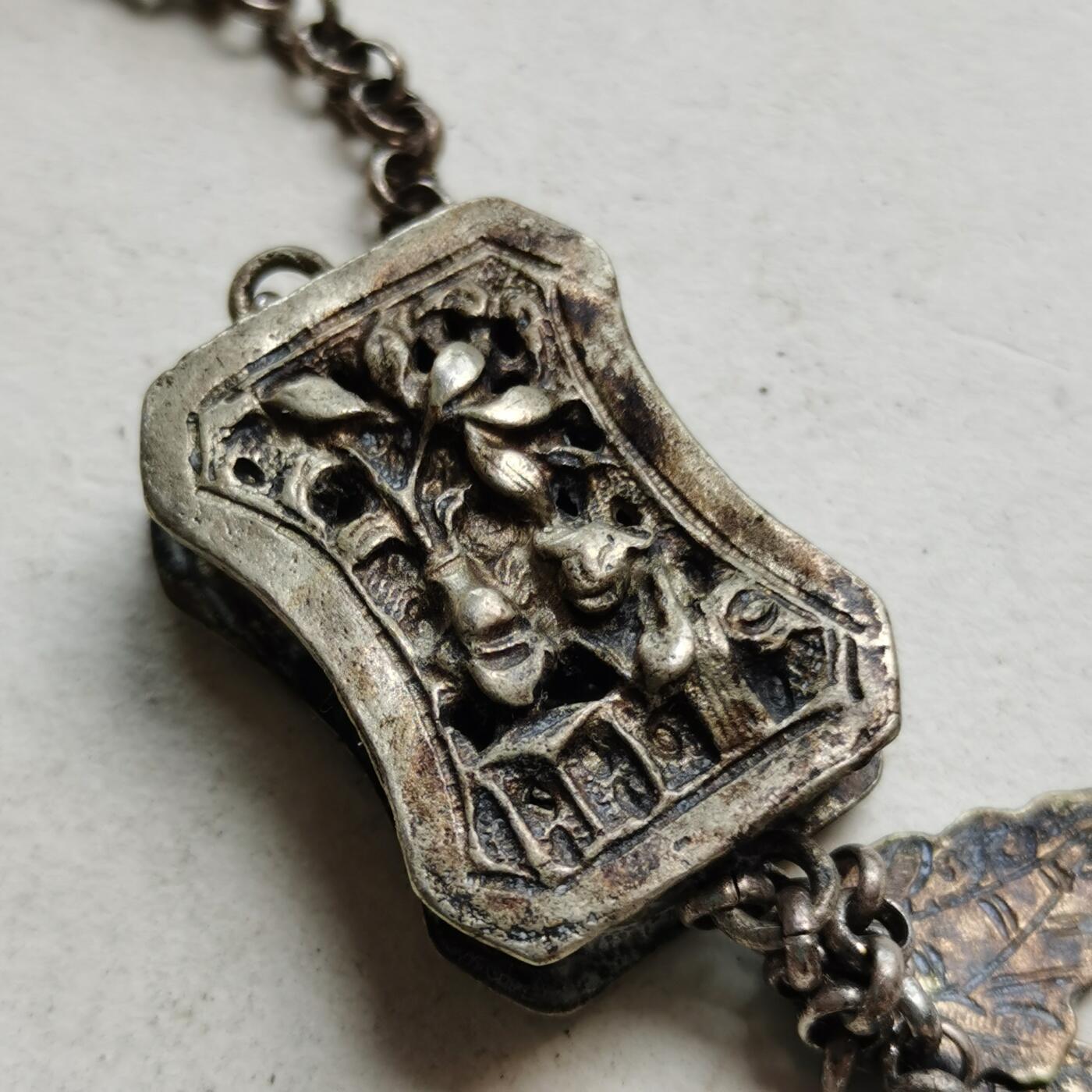 新年特惠专场 清代银香囊，带款