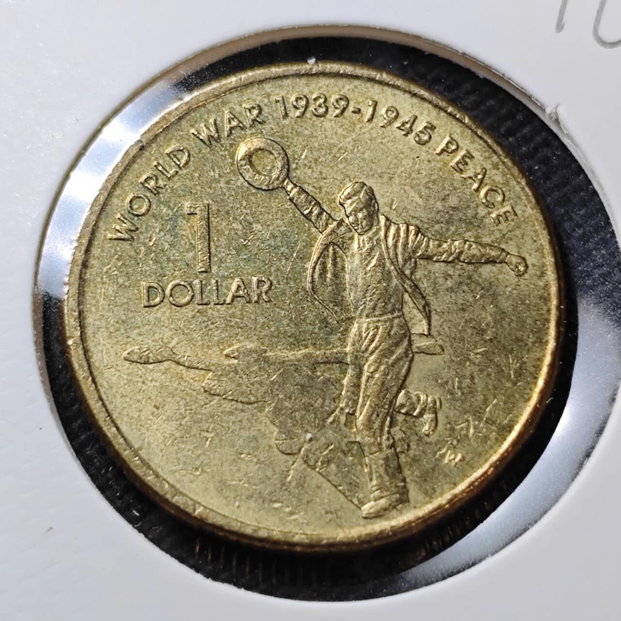 KK钱币收藏小铺  第396期  2月预留时间 周末发货 澳大利亚1元纪念币 