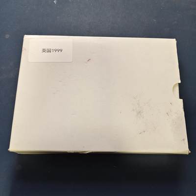 【全场包邮】纯粹捡漏拍507场-持续更新中 - 英国1999年官方蓝本精制套币-盒证全-含5镑戴安娜王妃+2镑橄榄球世界杯+1镑苏格兰狮徽精制纪念币