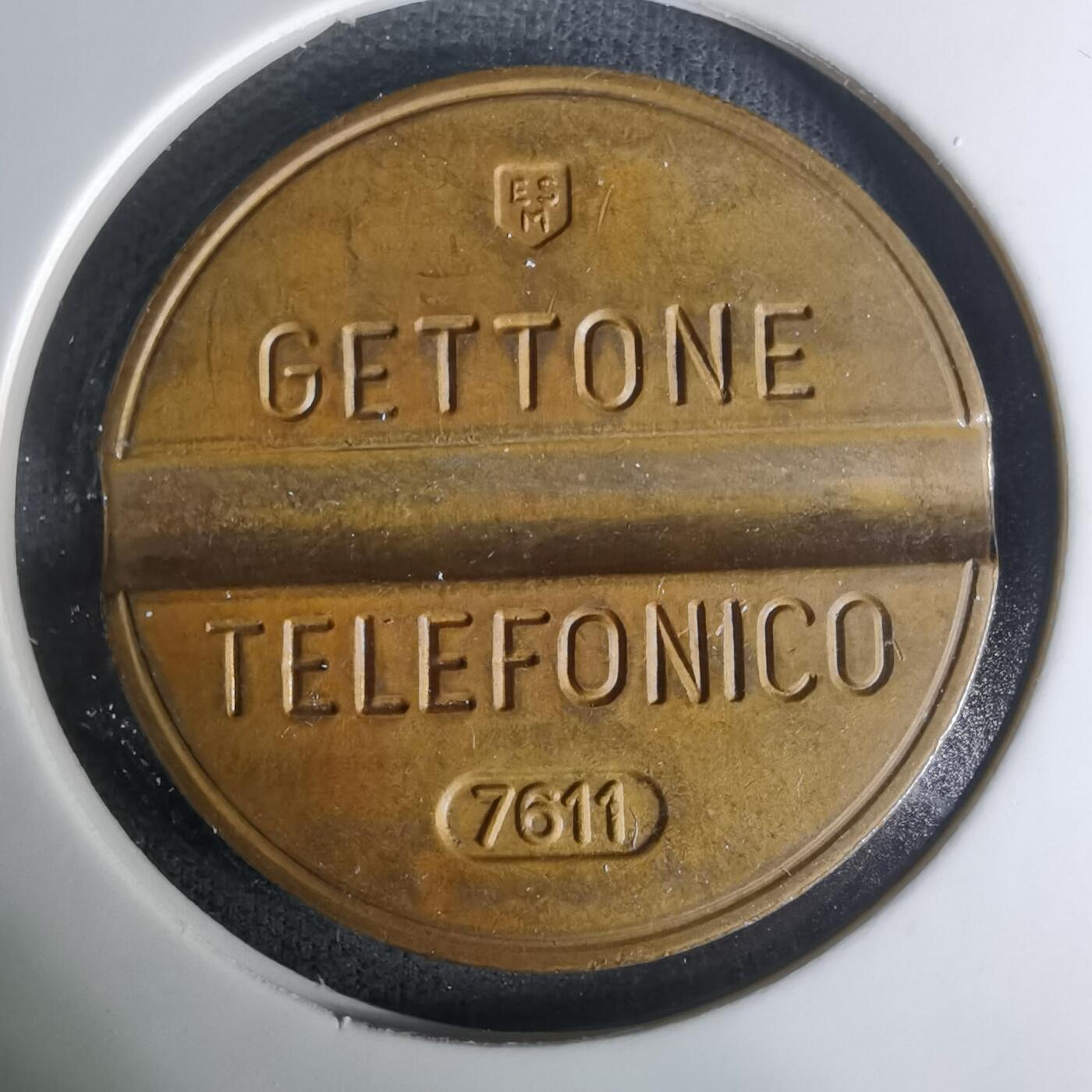 沼泽如烟--第1004场 意大利的电话代币（Gettone Telefonico），是20世纪意大利公共电话系统中使用的金属代币。