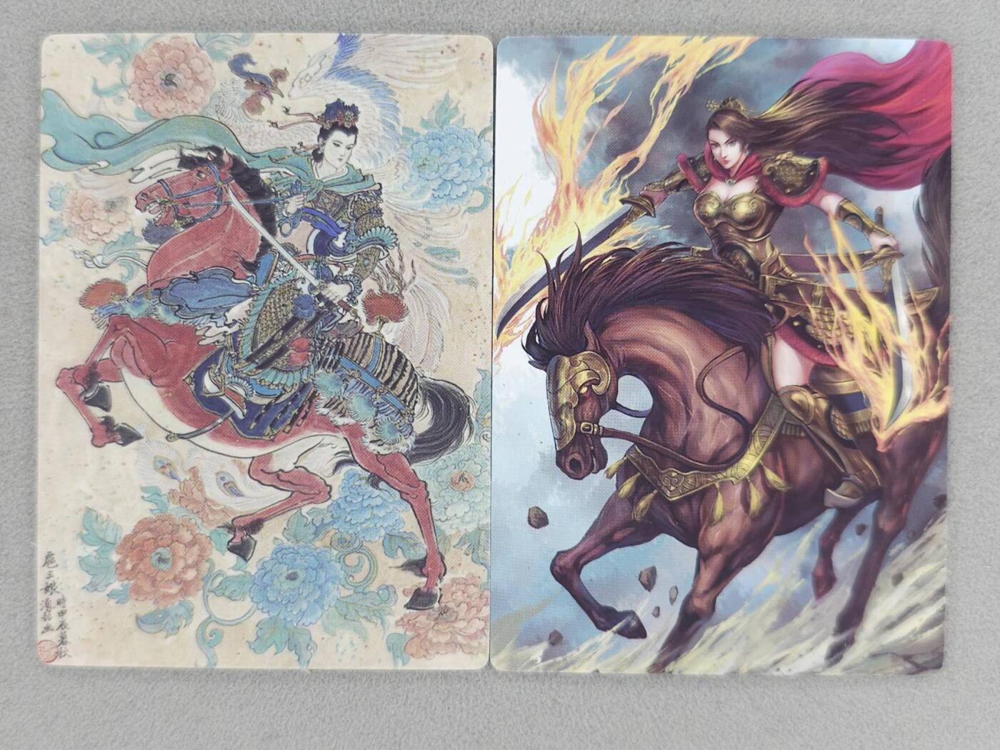 买就送PR！！龙虎卡牌-七六场（满200元包邮，无佣金，每周六结拍，欢迎送拍） 普卡2张 星宿文创 扈三娘