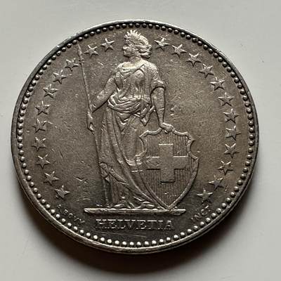 🌹外币初藏🌹🐯2026年第21场 正月十五正常发货 - 瑞士1993年2法郎