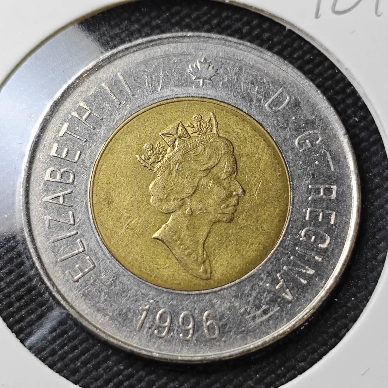 KK钱币收藏小铺  第396期  2月预留时间 周末发货  加拿大2元