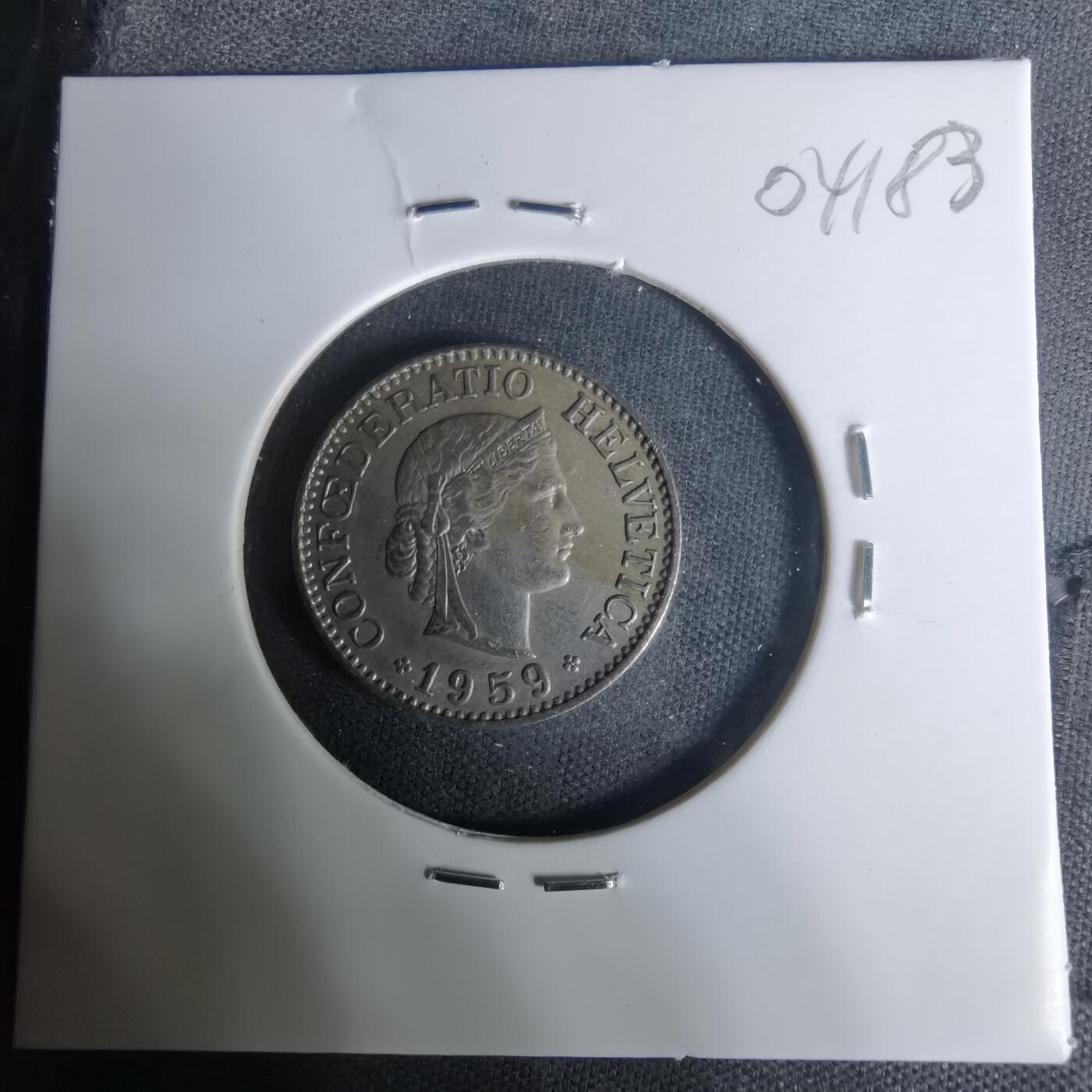 沼泽如烟--第1004场 瑞士1959年十分