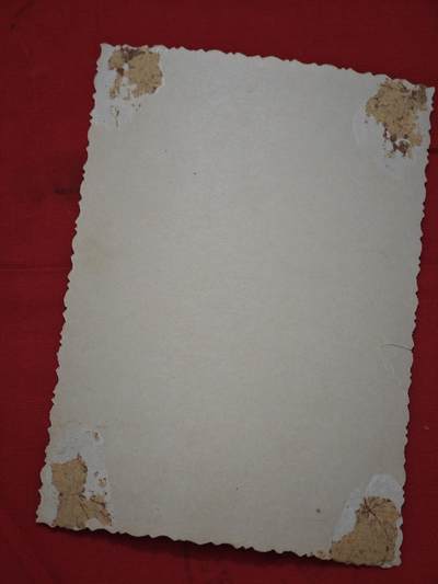 橙子收藏第四期 卫国战争时期 佩戴劳卫制证章的苏军炮兵军人银盐肖像老照片