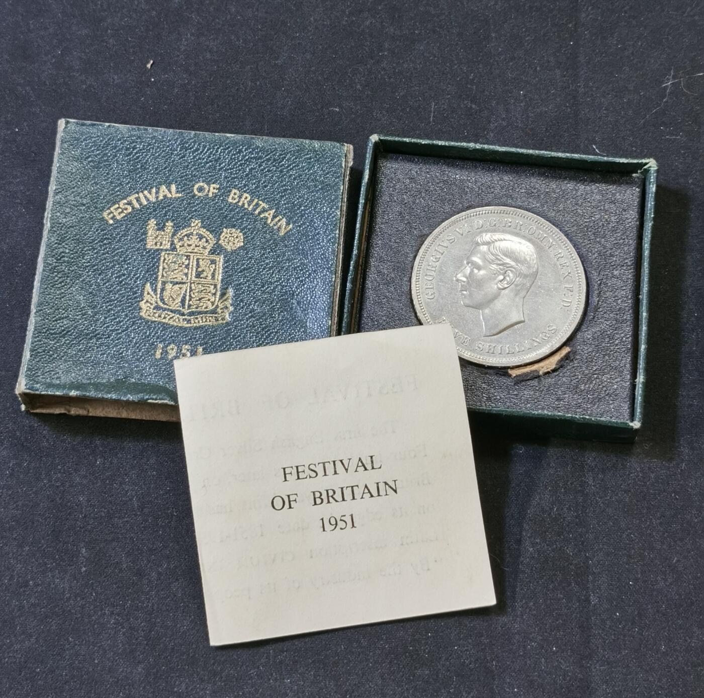 甄臻铺-世界币章拍卖（第52期），甄品场拍品征集中，送拍享返佣金等优惠多多 1951年乔治六世镍马剑，最后的马剑，盒证全