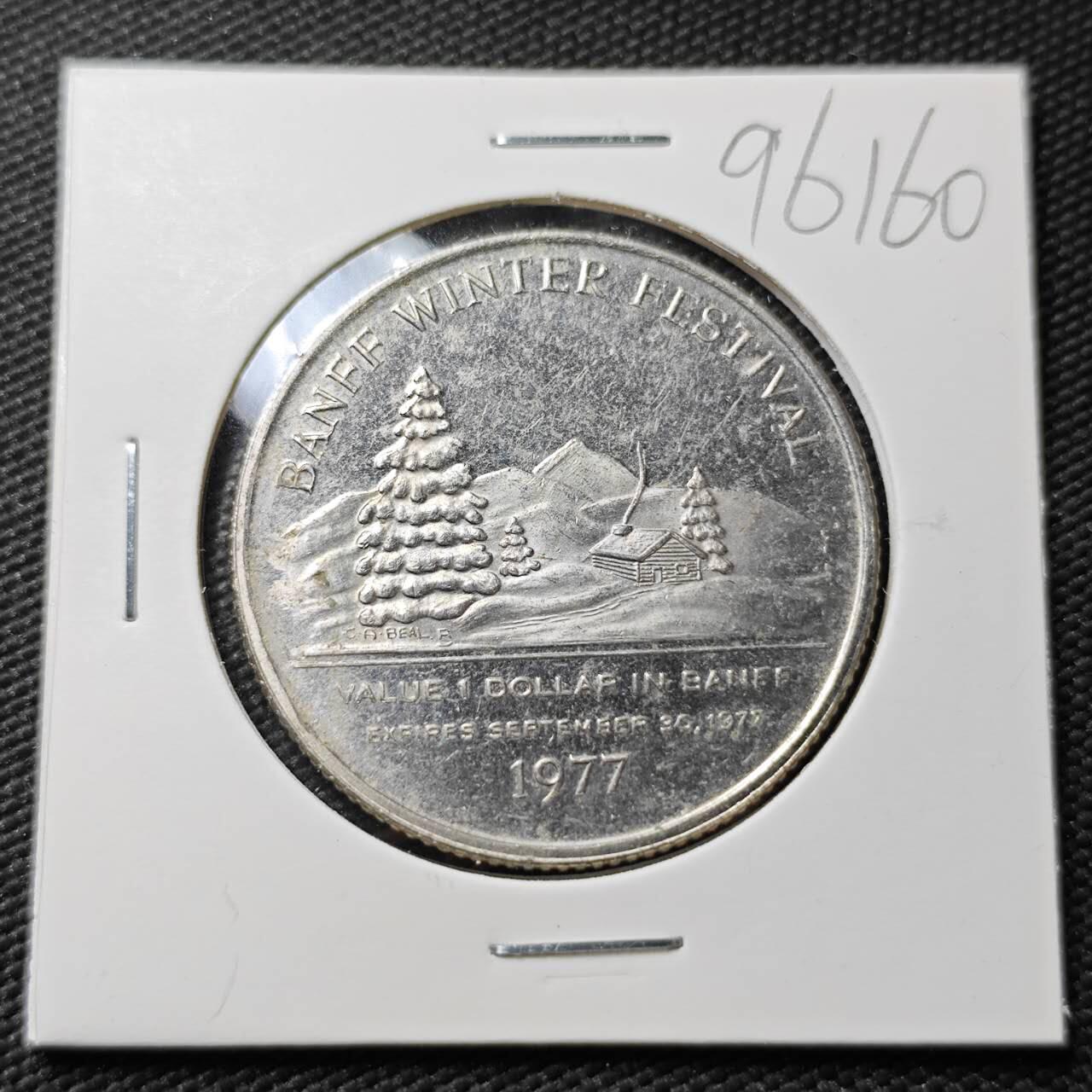 KK钱币收藏小铺  第396期  2月预留时间 周末发货  加拿大1元代币