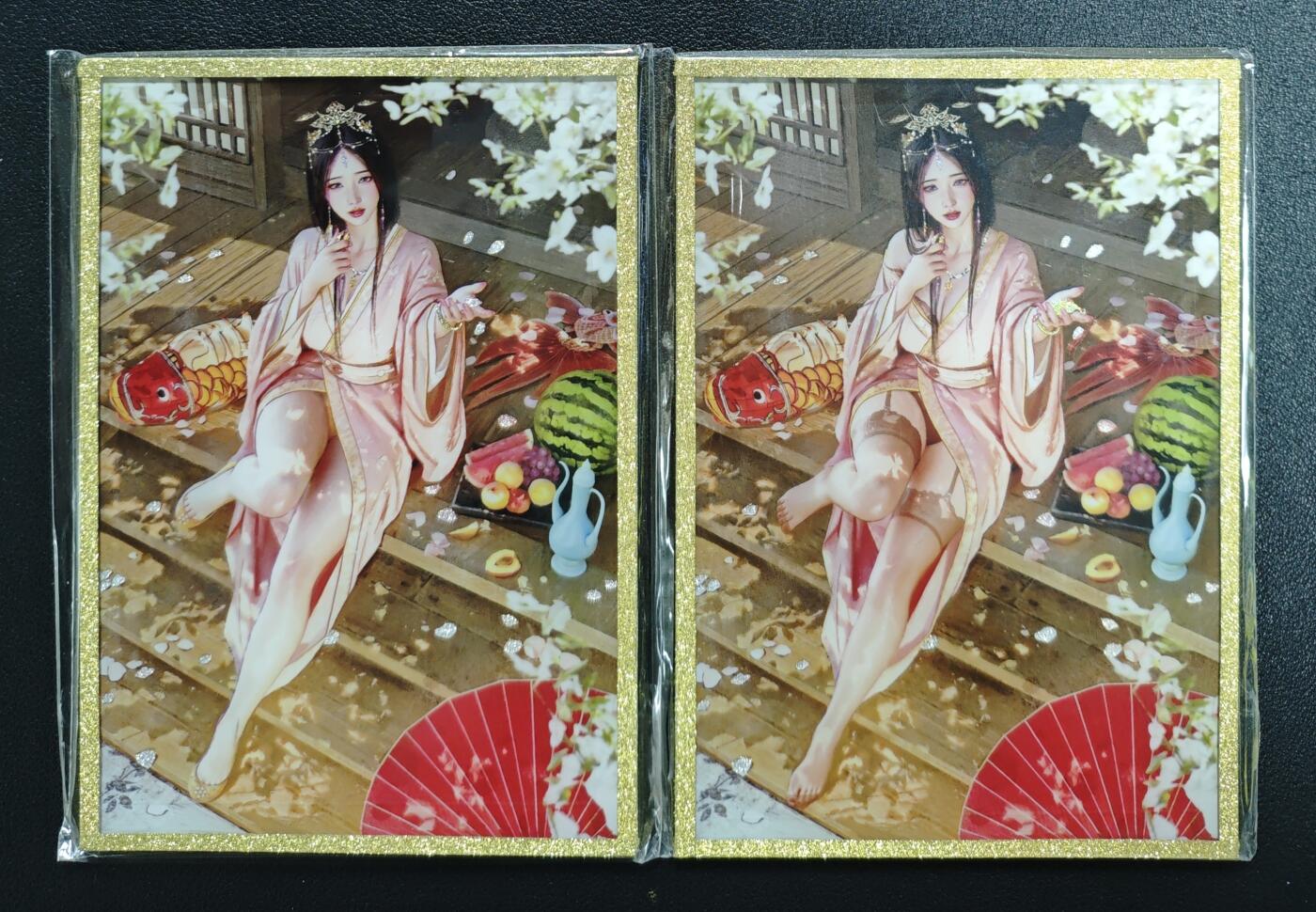 天玑星卡拍第173期《2.26周四截拍》持续收拍收评中 满赠卡需备注 焱卡文化 人间传 大乔 亚克力色纸 两张