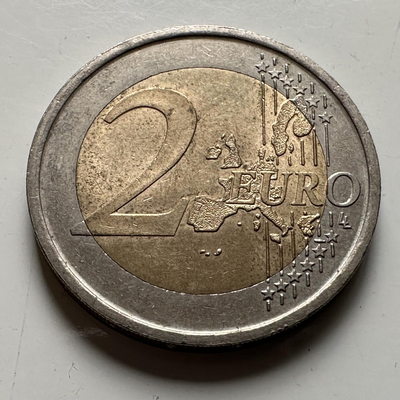 🌹外币初藏🌹🐯2026年第21场 正月十五正常发货 西班牙1999年2欧元