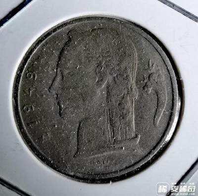 比利时1949年5法朗好品硬币 - 比利时1949年5法朗好品硬币